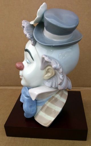 Lladro Star Struck Clown Head Figurine 5610 4