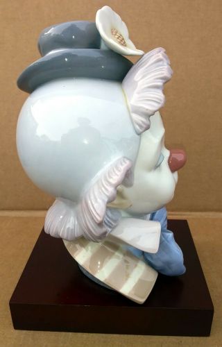 Lladro Star Struck Clown Head Figurine 5610 6