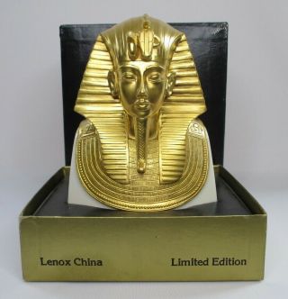 1978 Lenox Limited Edition Gold Mask Of Tutankhamun,  Metropolitan Museum Of Art