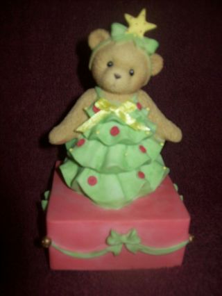 Cherished Teddies " O Christmas Tree " Music Box 4009188 2007 - Avon