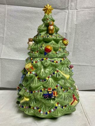 Christmas Tree Cookie Jar Traditions Holiday Celebrations By Christopher Radko
