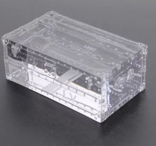 Louis Vuitton Crystal Glass Steamer Trunk Paper Weight