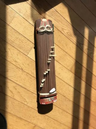 Koto Portable Japanese Stringed Musical Instrument Acoustic Harp 13strings Zen