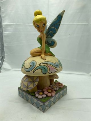 Jim Shore Disney Traditions Tinkerbell A Little Dust To Make Your Garden Grow