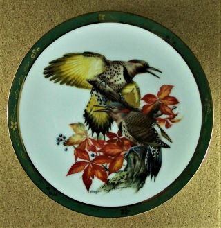 Flickers Plate The Songbirds Of Roger Tory Peterson Danbury Autumn Leaves