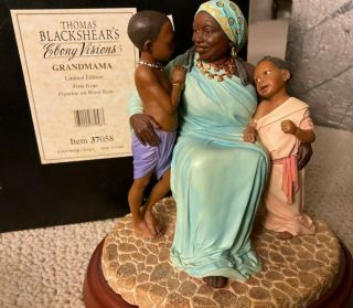 Ebony Visions " Grandmama " Thomas Blackshear Limited Edition 1st Issue
