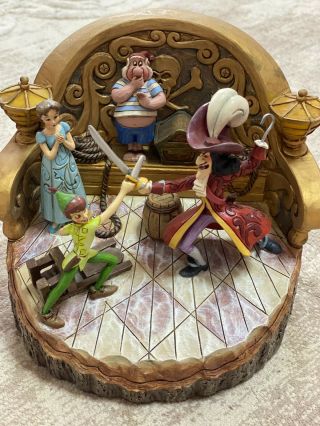 Jim Shore Disney Traditions Peter Pan Rare Figurine Statue