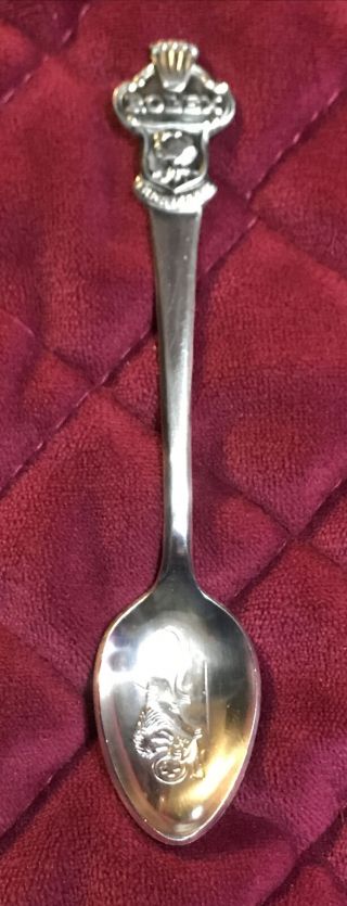 Vintage Rolex Bucherer Of Switzerland Silver Spoon / Baby Spoon / Collectors