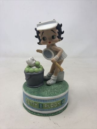 Vintage Betty Boop Music Box By San Francisco 1999 “betty Pudgy”