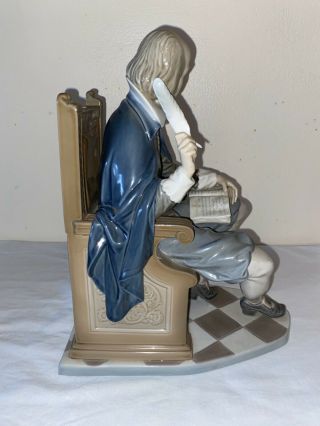 Shakespeare Lladro Porcelain Figurine W/ Certificate (Very Rare) 5