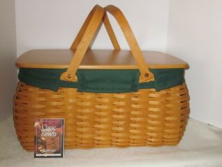 Longaberger 2002 Craft Keeper Basket Combo Ivy