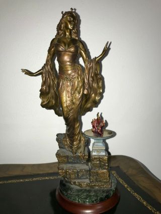 Queen Guinevere Bronze Statue By Franklin