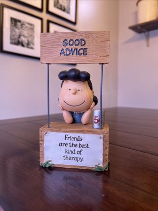 Hallmark Peanuts Lucy Good Advice Figurine