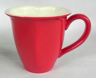 Hallmark " Cup Of Love " Heart Shaped Coffee Cup,  Red Ceramic Mug,  12 - Oz. ,  Exc.
