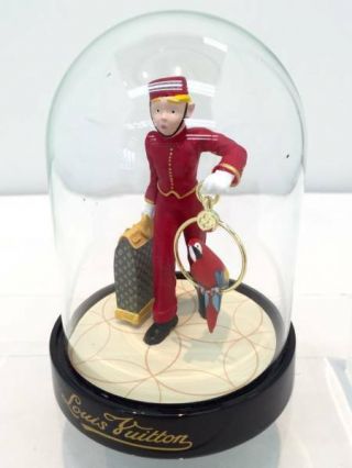 Louis Vuitton Snow Dome Page Boy 2012 Limited Novelty Goods Authentic