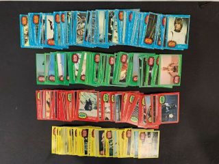 1977 Topps Star Wars Series 1 - 4 Partial Complete Card Set 227/264