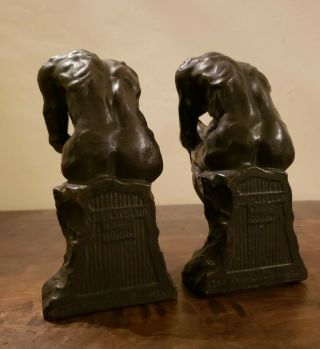Pompeian Bronze Co.  Bookends 