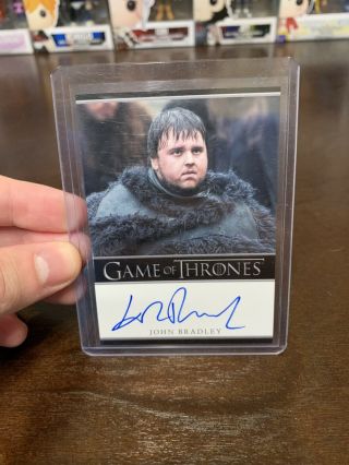 Game Of Thrones Autograph Card Season 1 John Bradley