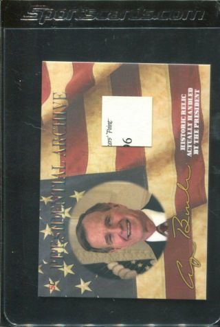 2020 Potus A Word From The President Presidential Archive George H W Bush Relic