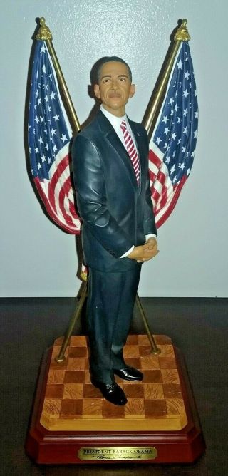 Barack Obama Thomas Blackshear Ebony Visions Statue