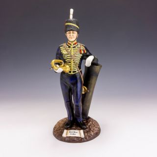 Michael Sutty Porcelain - Royal Horse Artillery Soldier Figure - Limited Edition