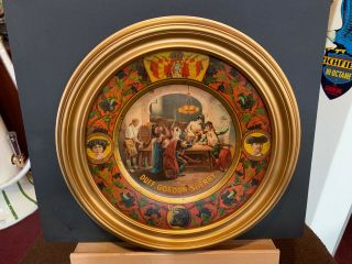 1905 Duff Gordon Sherry Advertising Vienna Art Plate " Watch Video "