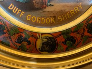 1905 DUFF GORDON SHERRY Advertising Vienna Art Plate 