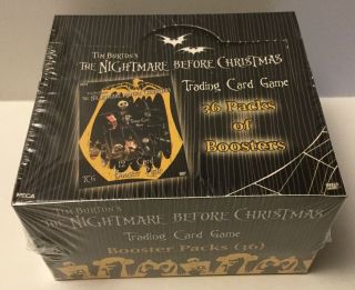 Nightmare Before Christmas Trading Card Game Booster Box By Neca