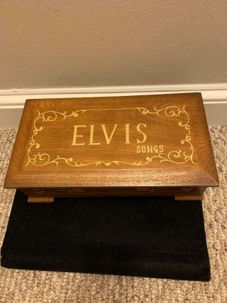 Elvis Presley Music Box,  Plays 8 Of His Popular Songs
