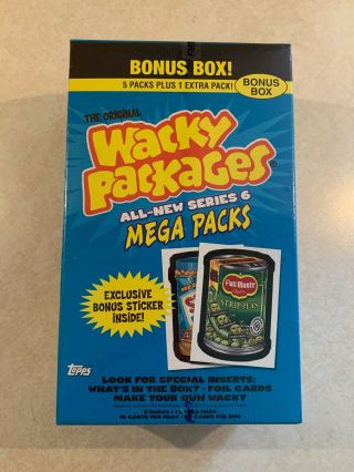2007 Topps Wacky Packages All Series 6 Bonus Box -