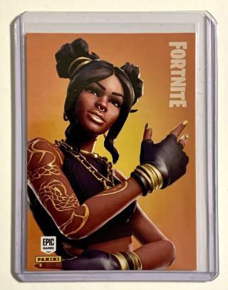 2019 Panini Fortnite Series 1 Luxe Legendary Outfit 300 Non Holo Usa