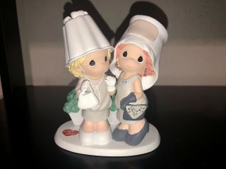 Precious Moments I Love Lucy “we Are Cut From The Same Cloth” Figurine