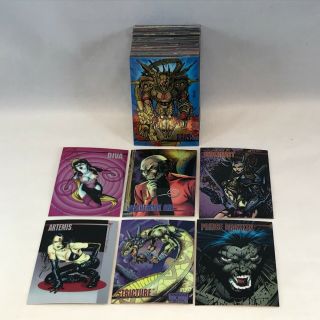 Wildstorm Set 1 (1994) Complete All - Chromium Trading Card Set (100) Grifter