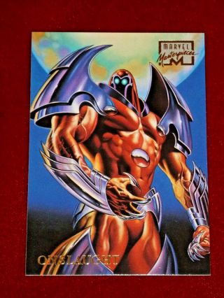 1996 Marvel Masterpieces Single Card - Onslaught - Card 32