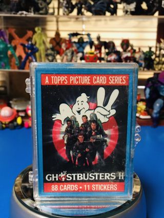 1989 Topps Ghostbusters Ii Complete Trading Card & Sticker Set