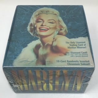 Marilyn 1993 Sports Time Card Company Factory Trading Card Box Monroe Hot