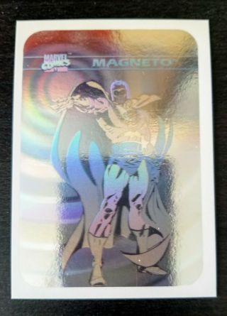 1990 Impel Marvel Universe - 1st Series - Magneto Hologram Card,  Mh2