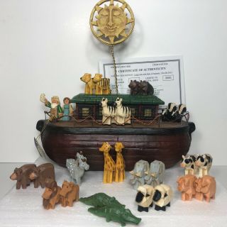 Noah’s Ark David Frykman 2002 Limited Edition 300 Of 3500 " Two By Two”