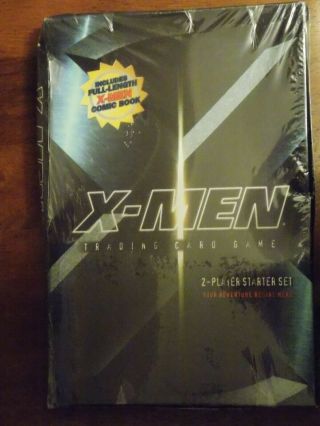 2000 X - Men Trading Card Game Starter Set By Wizard And Marvel Factory Box