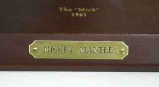 Danbury Mickey Mantle York Yankees Triple Statue Figure Set JE004 2