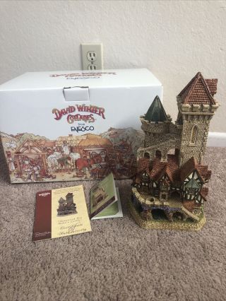 David Winter Cottages Enesco Hereward The Wake’s Castle D1007 And