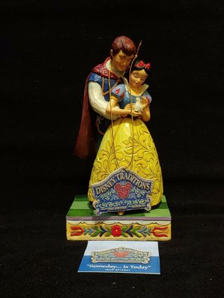 Disney Traditions Jim Shore Enesco Someday Is Today Snow White & Prince