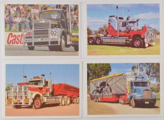 Sanitarium Weet - Bix,  Kings Of The Road,  Complete Set Of 20 Truck Cards