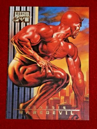 1996 Marvel Masterpieces Single Card - Daredevil - Card 96