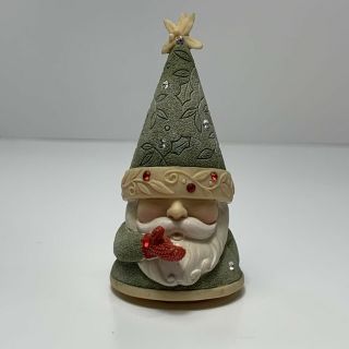 Enesco Karen Hahn The Heart Of Christmas Gnome 5 Mistle Gnome
