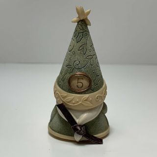Enesco Karen Hahn The Heart Of Christmas Gnome 5 MISTLE GNOME 3