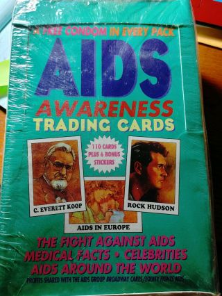1993 Aids Awareness Trading Cards