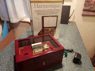 Mr Christmas Harmonique Music Box Plays 100 Songs Great.  Exc.