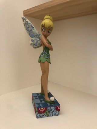 Jim Shore Disney Traditions Tinkerbell Pouty Pixie Large 12 "
