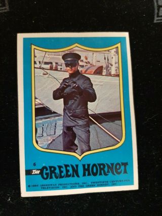 The Green Hornet 6 - 1966 Greenway Productions Sticker - Kato (bruce Lee)
